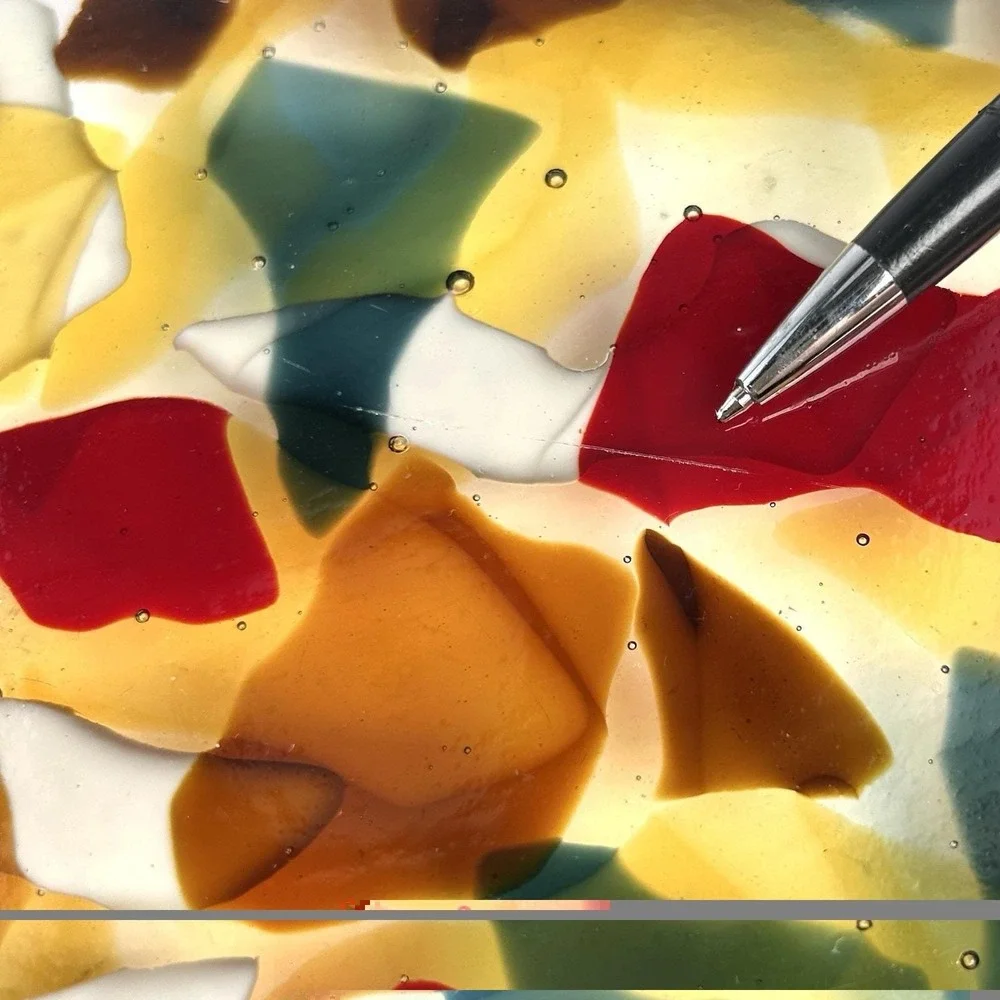Higgins Attributed Fused Art Glass 10